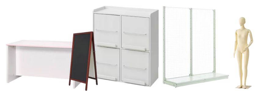 店舗什器の写真