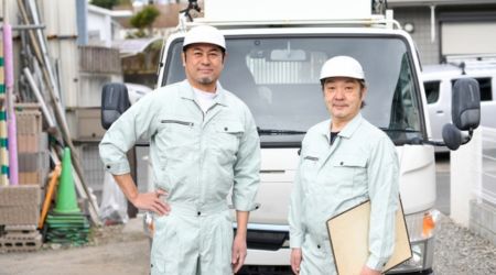 現場作業員の写真