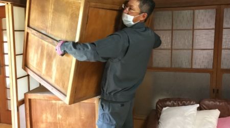 オプション作業の写真