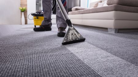 カーペットクリーニングの写真