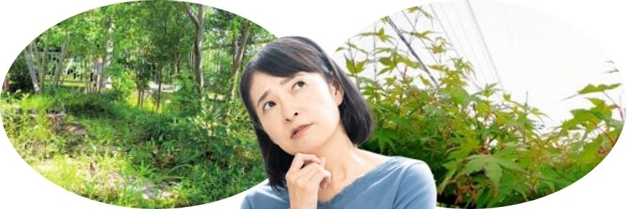 困っている女性