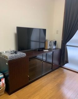 テレビ台回収事例